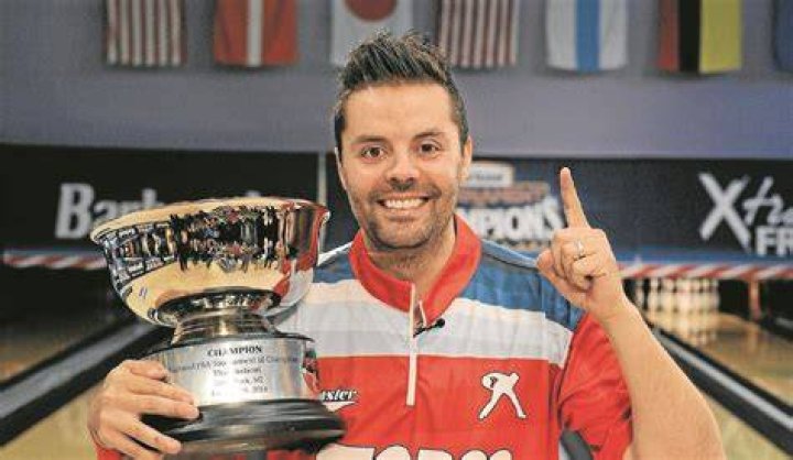 Jason Belmonte after winning the PBA Tour in June 2018