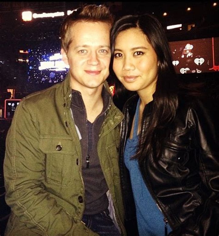Jason Earles and Katie Drysen as seen in January 2018