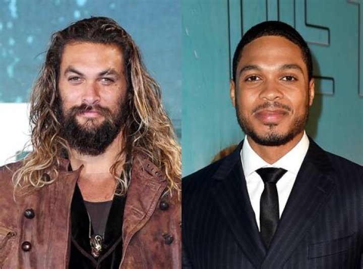 Jason Momoa and Ray Fisher in October 2017