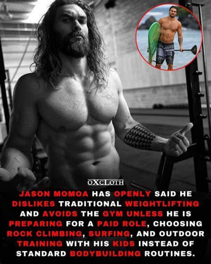 Jason Momoa harcore strength