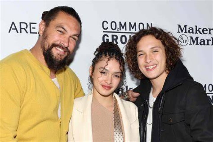 Jason Momoa with his friends as seen in May 2018