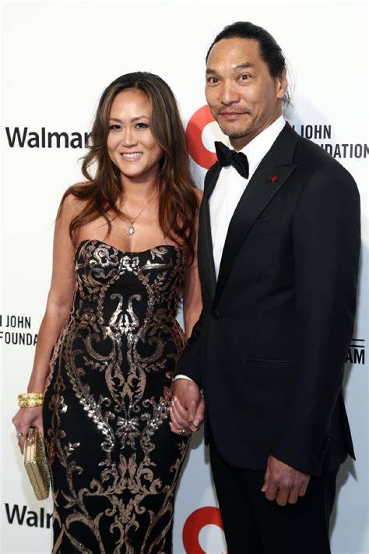 Jason Scott Lee (Left) and Cary Elwes in February 2020