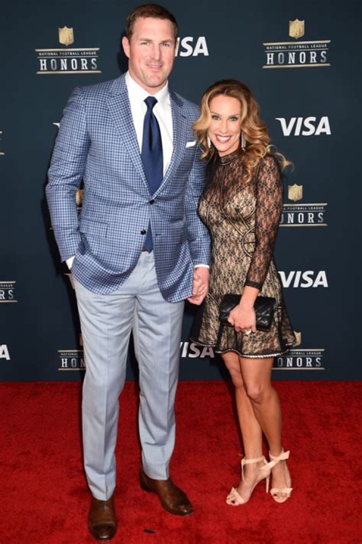 Jason Witten and Michelle Benson Morley, with their children as seen in July 2019