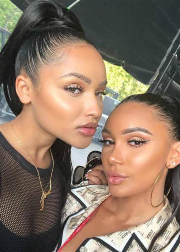 Jaylen Barron (Left) and Clarisse Juliett&egrave; as seen in July 2018