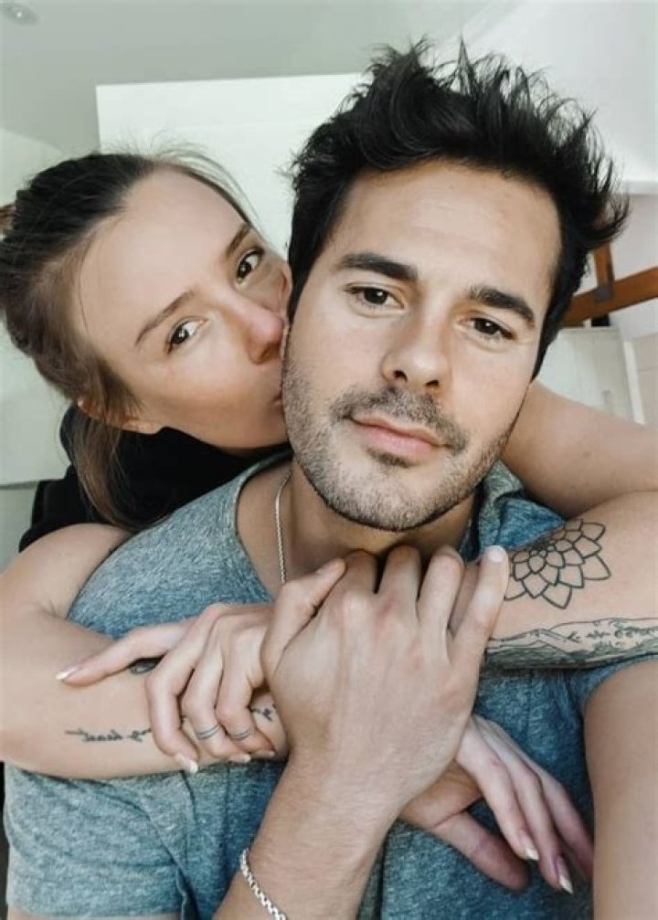 Jayson Blair and Natalya in an Instagram post in June 2021