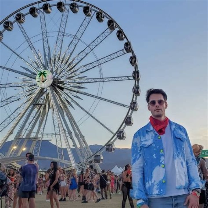 Jayson Blair at Coachella, California in April 2019