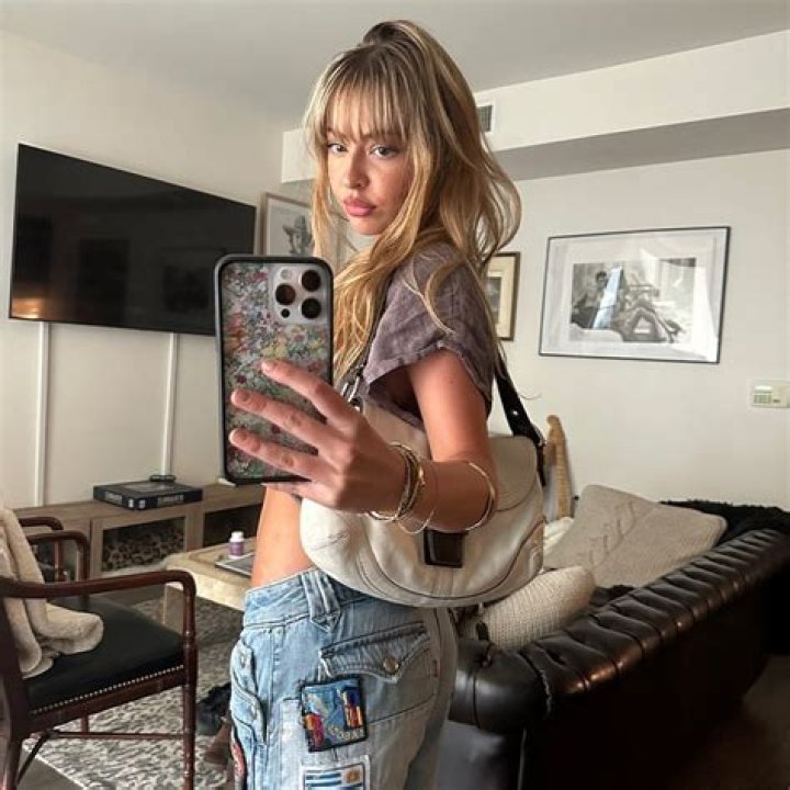 Jazmyn Makenna as seen in a selfie that was taken in July 2023