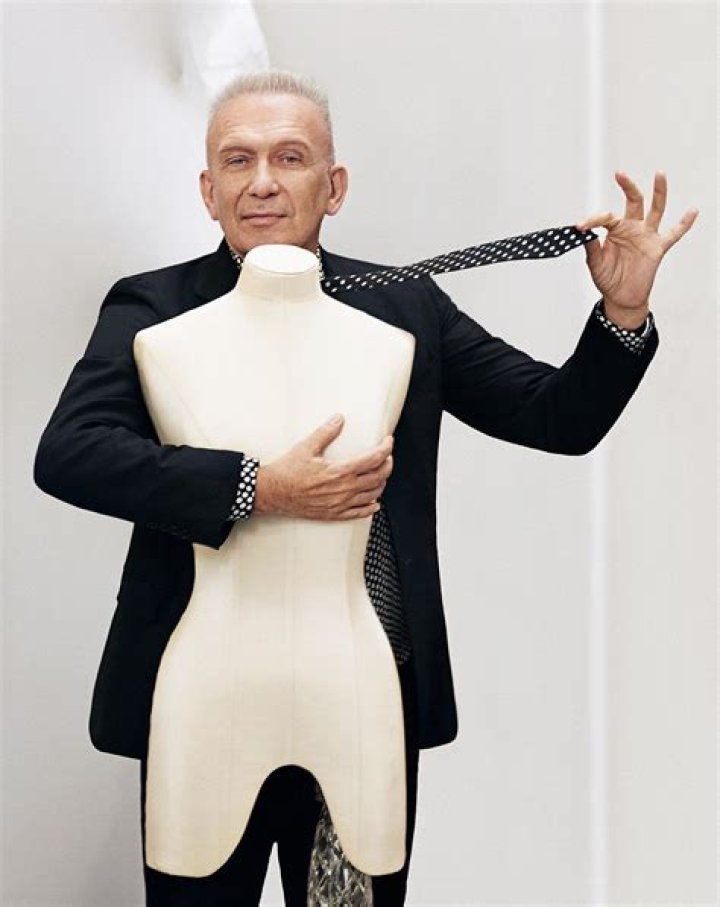 Jean-Paul Gaultier after getting awarded the X Prix Diálogo