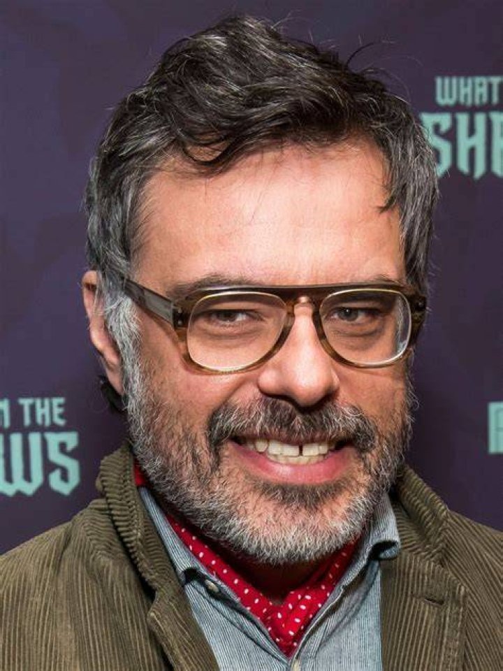 Jemaine Clement snapped at the album preview party for the Troy Kingi album 'Black Sea, Golden Ladder' at Government House, Wellington on May 14, 2021