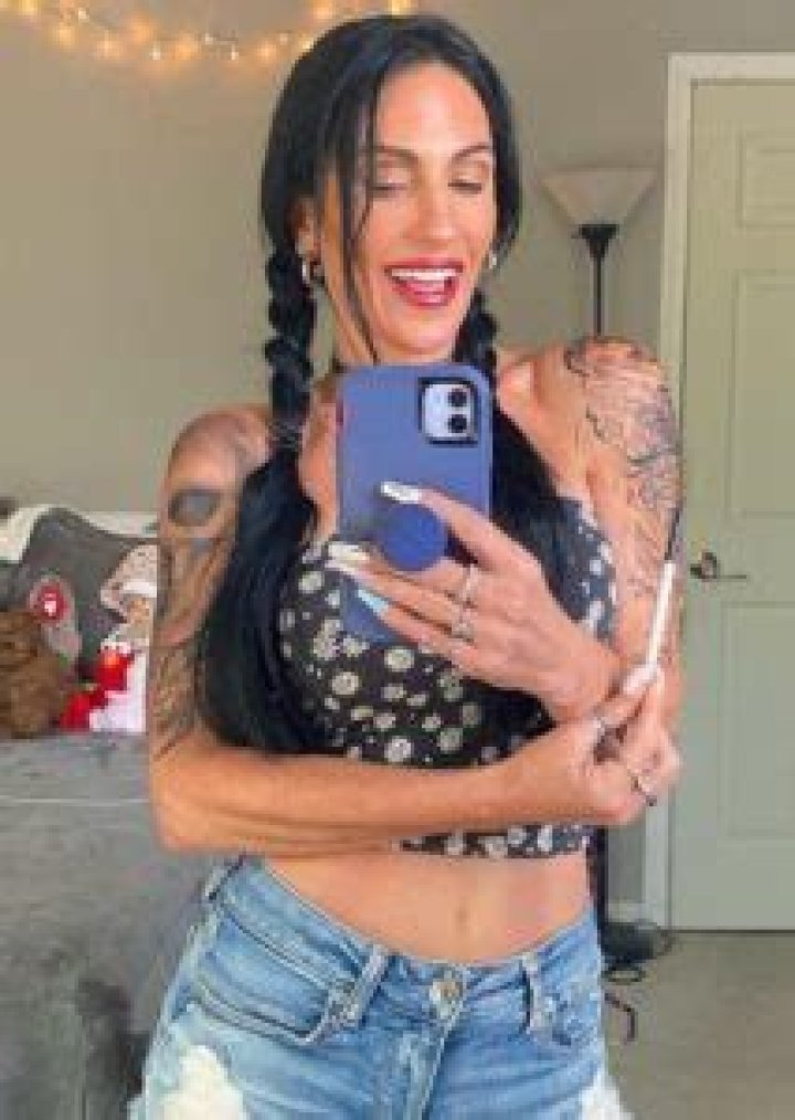 Jen Seidel sharing her selfie in July 2020