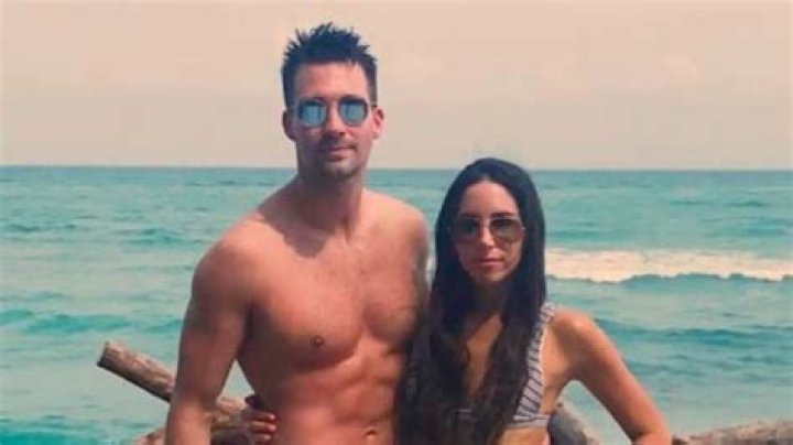 Jen Selter and James Maslow in a picture shared on his Instagram in April 2017