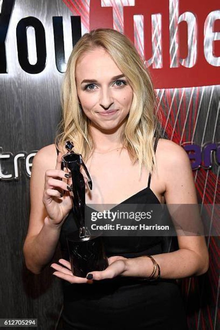 Jenn McAllister at the 6th annual Streamy Awards in October 2016