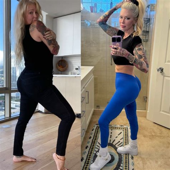 Jenna Jameson in a selfie in December 2018