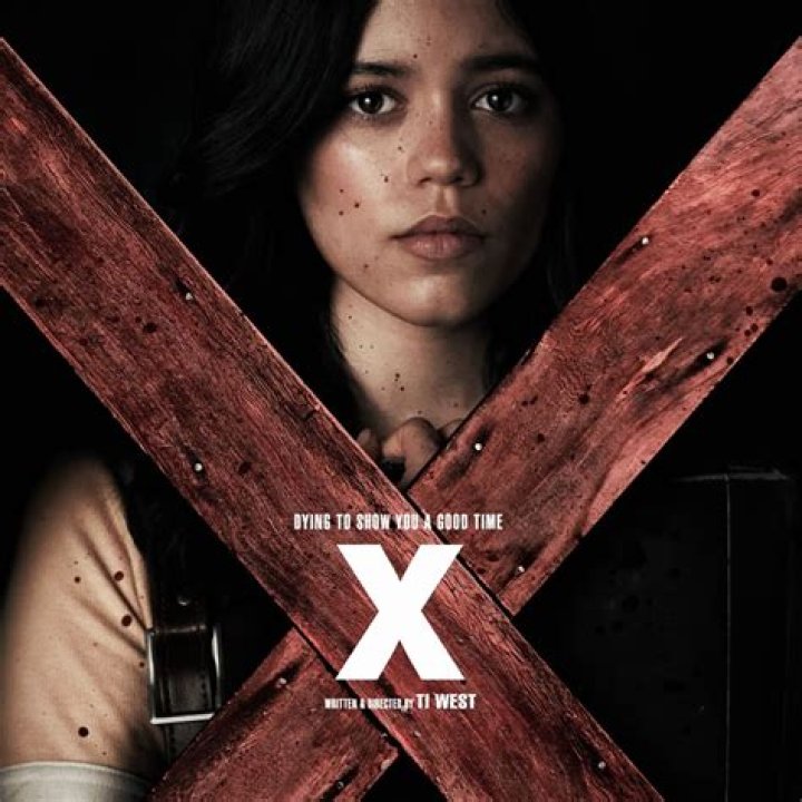 Jenna Ortega promoting X movie in April 2022