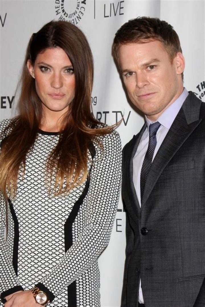 Jennifer Carpenter and Michael C Hall.