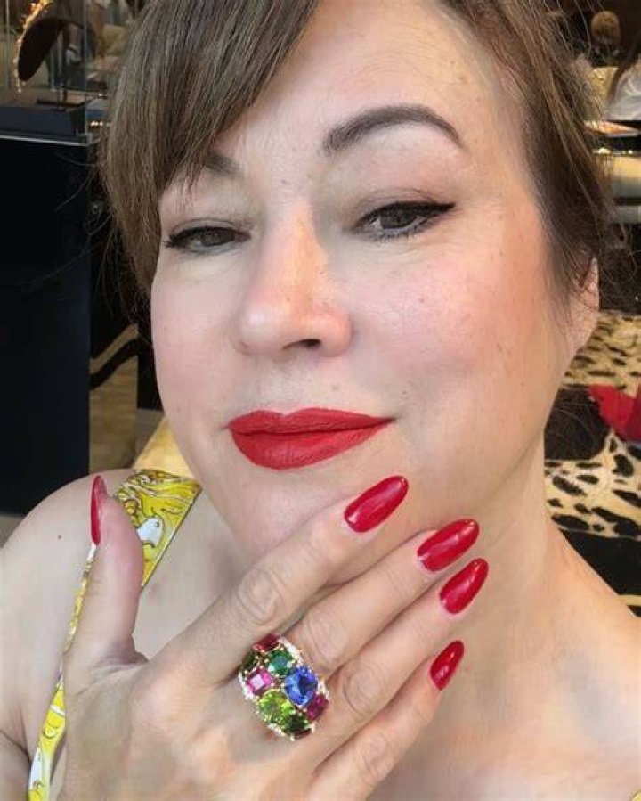 Jennifer Tilly in an Instagram Selfie in March 2019