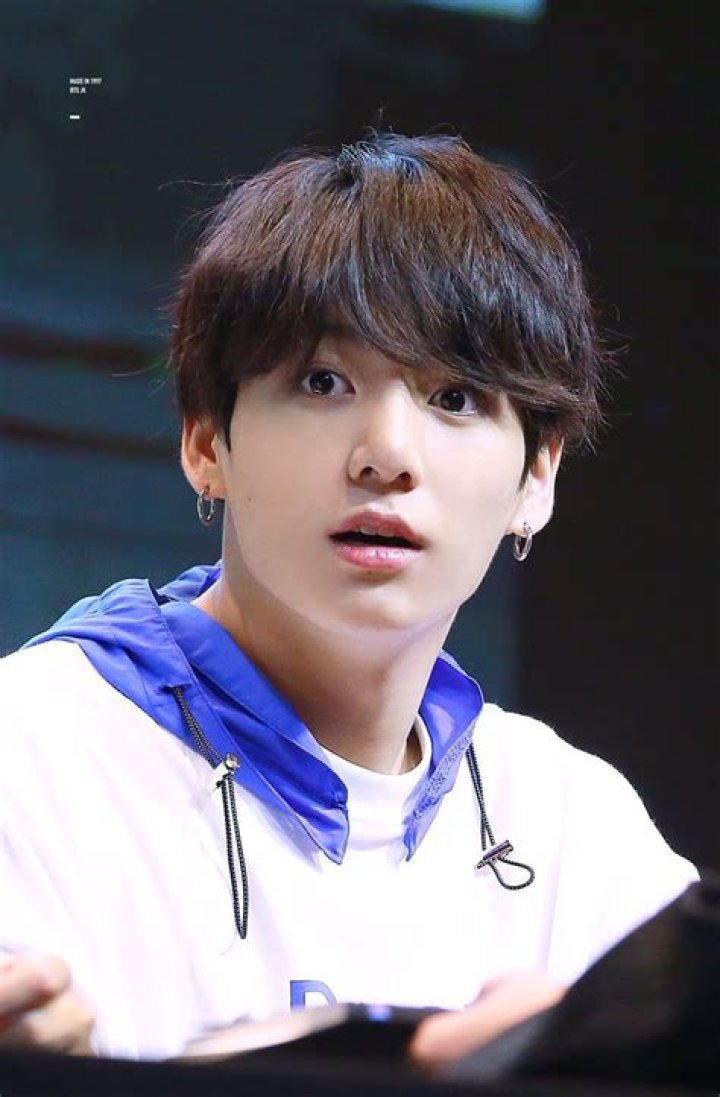 Jeon Jungkook at a fanmeeting in July 2015