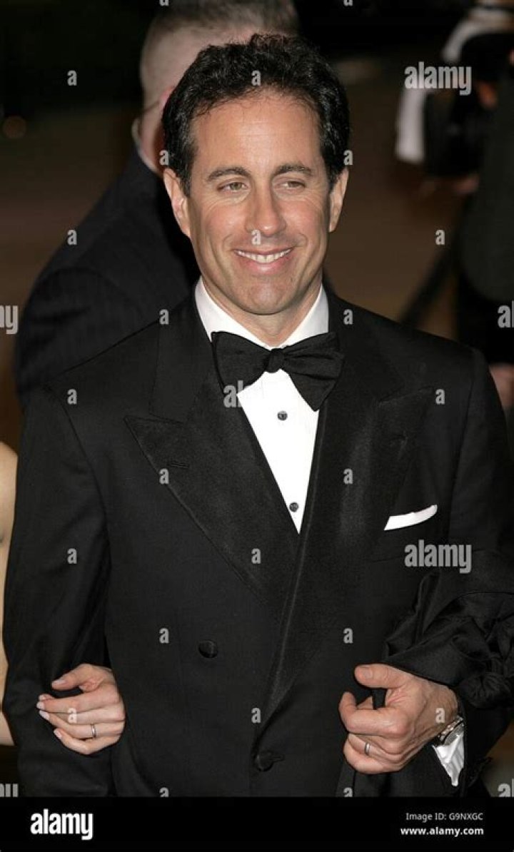 Jerry Seinfeld at the Vanity Fair party in Aprl 2011