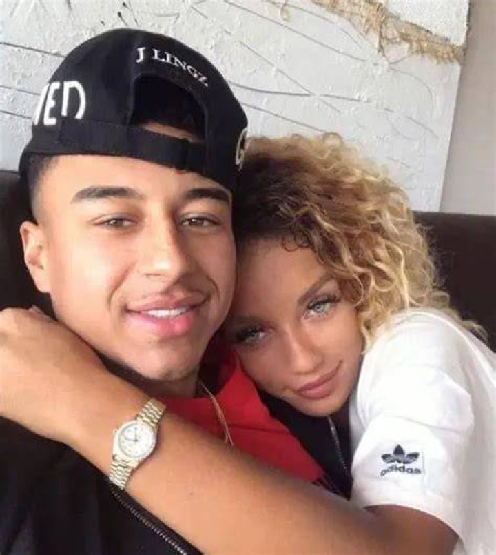 Jesse Lingard and his ex-girlfriend Emma Hyde