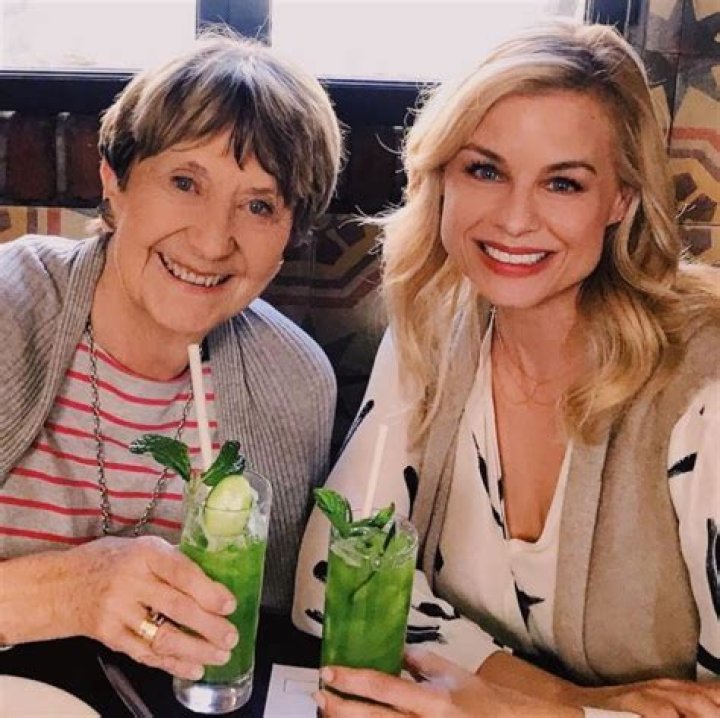 Jessica Collins with her mother in law