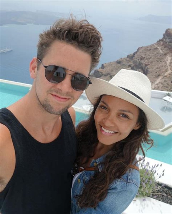 Jessica Lucas and Alex Jermasek as seen in April 2017