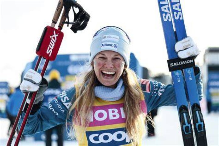 Jessie Diggins at the FIS Cross-Country World Cup in 2012