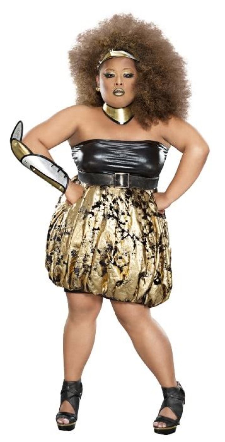Jiggly Caliente as seen while posing for the camera
