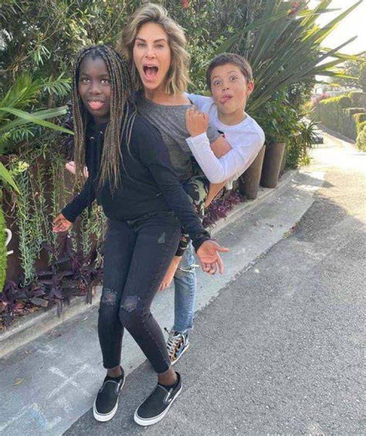 Jillian Michaels and her family