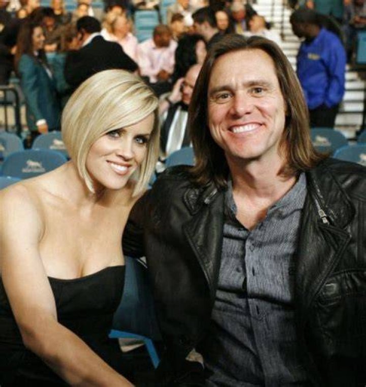 Jim Carrey and his ex-girlfriend Cathriona White during an outing
