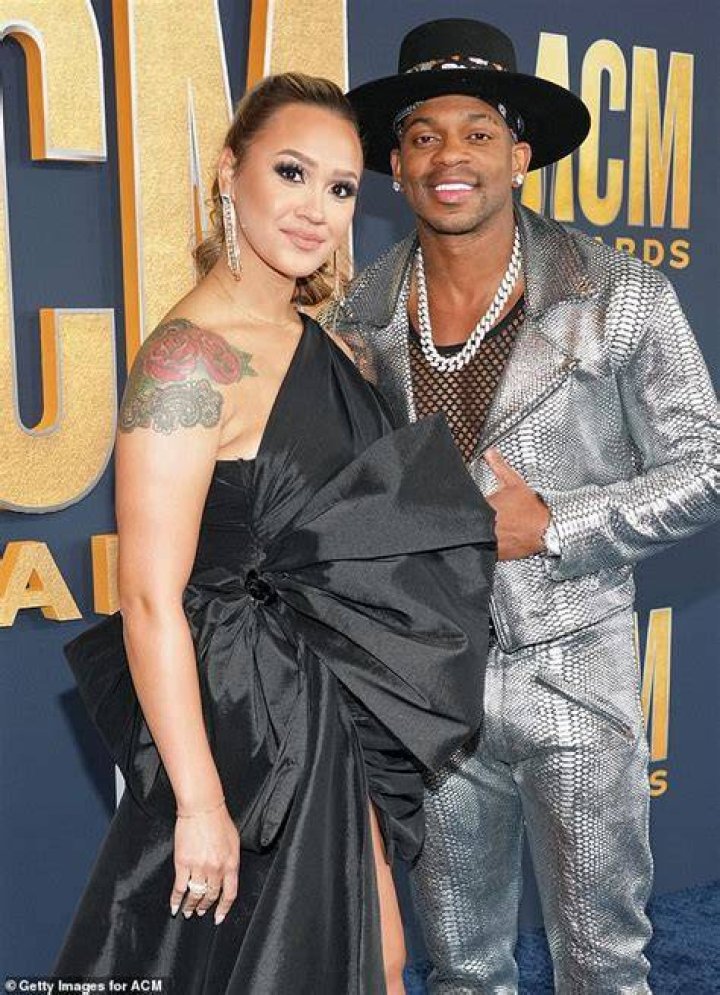 Jimmie & Alexis seen on their wedding day in 2021