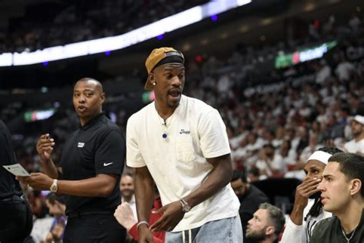 Jimmy Butler as seen in an Instagram Post in April 2017