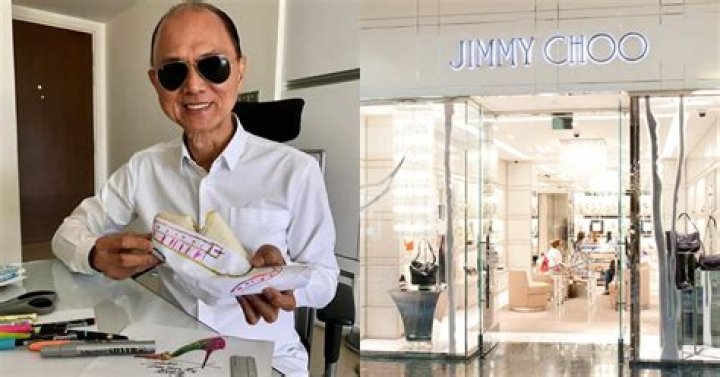 Jimmy Choo (Right) with his son Danny Choo in May 2016