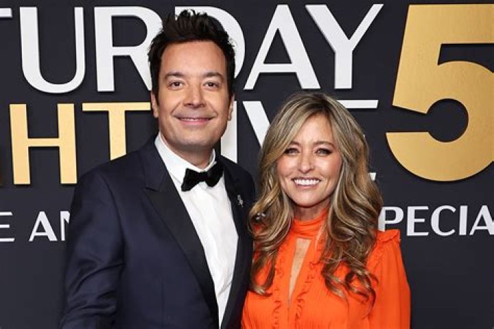 Jimmy Fallon and Nancy Juvonen
