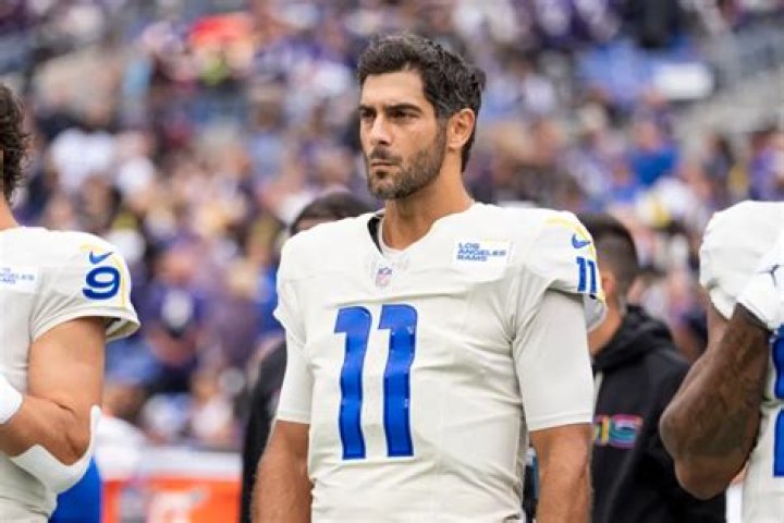 Jimmy Garoppolo as seen in December 2018