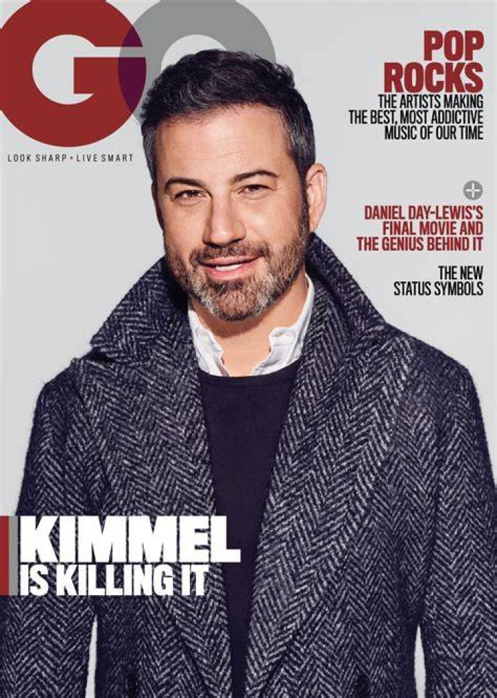 Jimmy Kimmel at the GQ 20th Anniversary Men Of The Year Party in December 2015