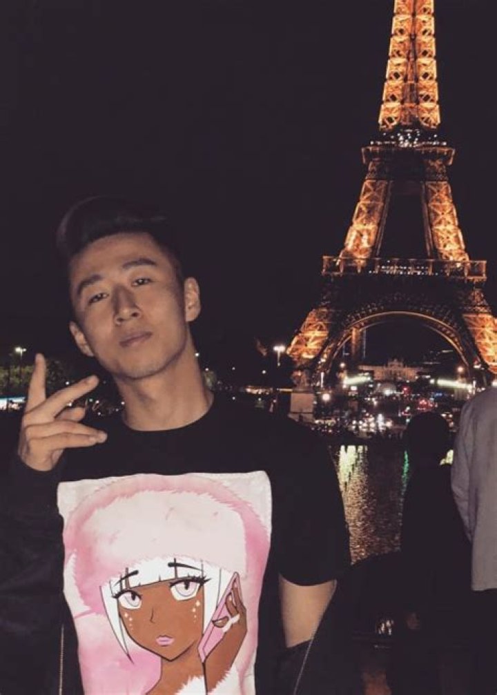 Jimmy Zhang posing for the camera in Paris, France in September 2019