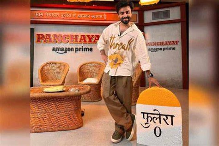 Jitendra Kumar during the promotions of Shubh Mangal Zyada Savdhaan in 2020
