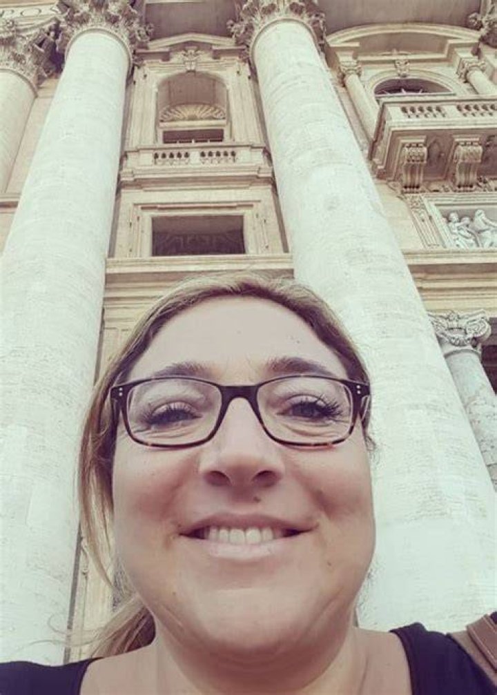Jo Frost in a selfie with Darrin Jackson in Venice in September 2017