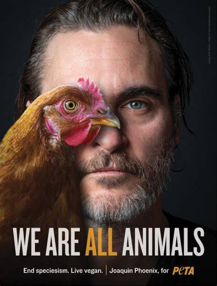 Joaquin Phoenix at PETA&rsquo;s 35th Birthday Party on September 30, 2015 in Los Angeles