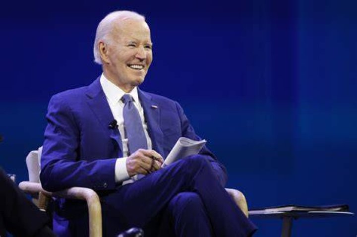 Joe Biden as seen in an official photo portrait