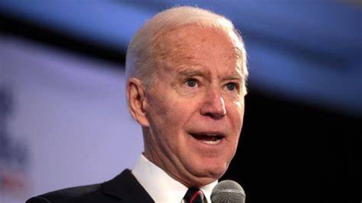 Joe Biden speaking with attendees at the Presidential Gun Sense Forum hosted by Everytown for Gun Safety and Moms Demand Action at the Iowa Events Center in Des Moines, Iowa in August 2019