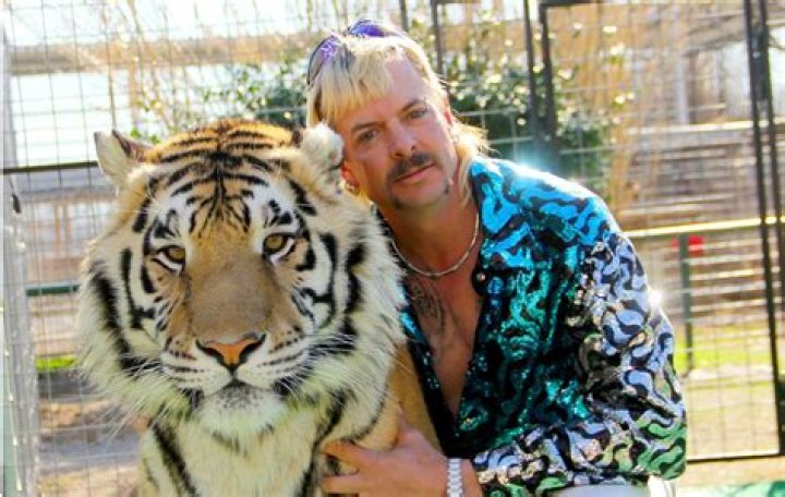 Joe Exotic as seen in his mugshot from Santa Rose County Jail