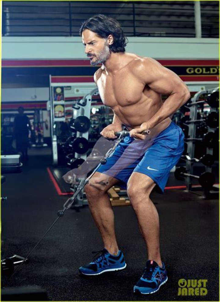 Joe Manganiello gym workout