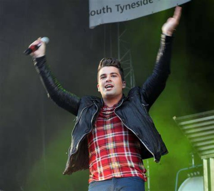 Joe McElderry at Bents Park in July 2011