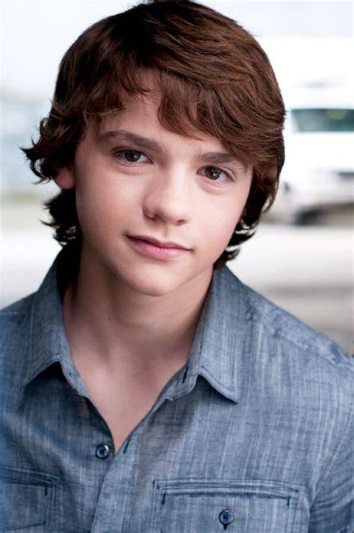 Joel Courtney at a red carpet event in January 2012