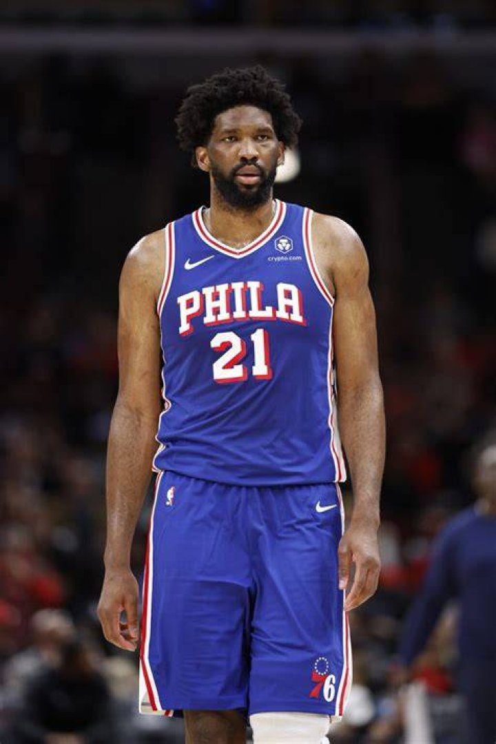 Joel Embiid as seen in an Instagram Post in December 2021