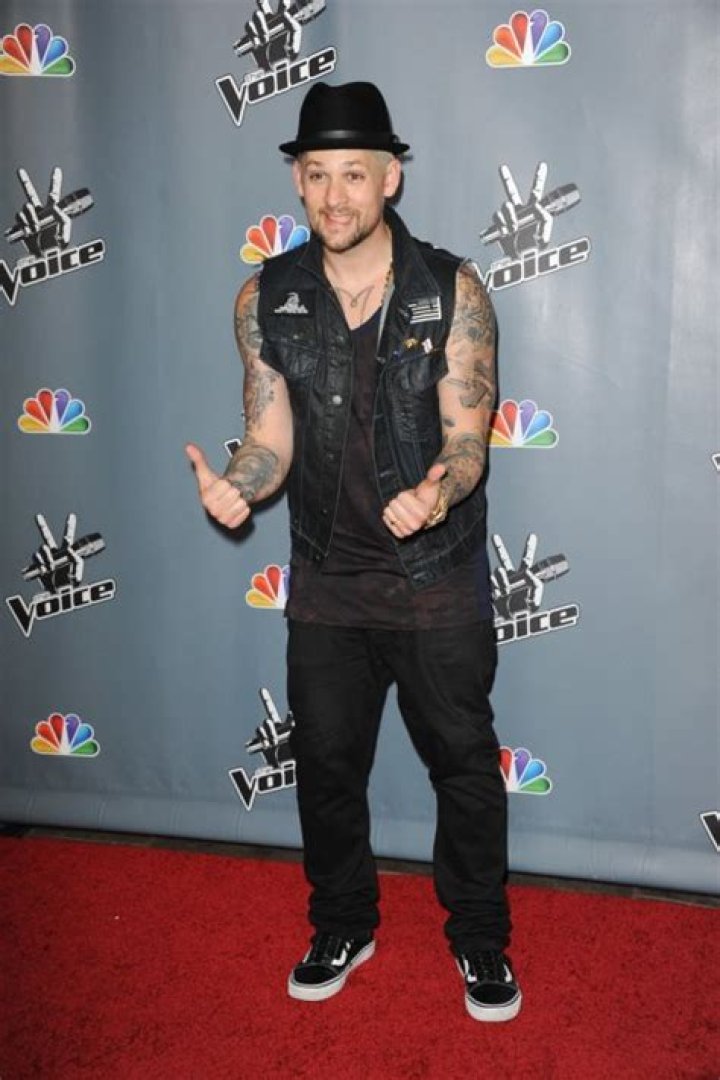 Joel Madden at The Voice Media Conference Sydney in 2012