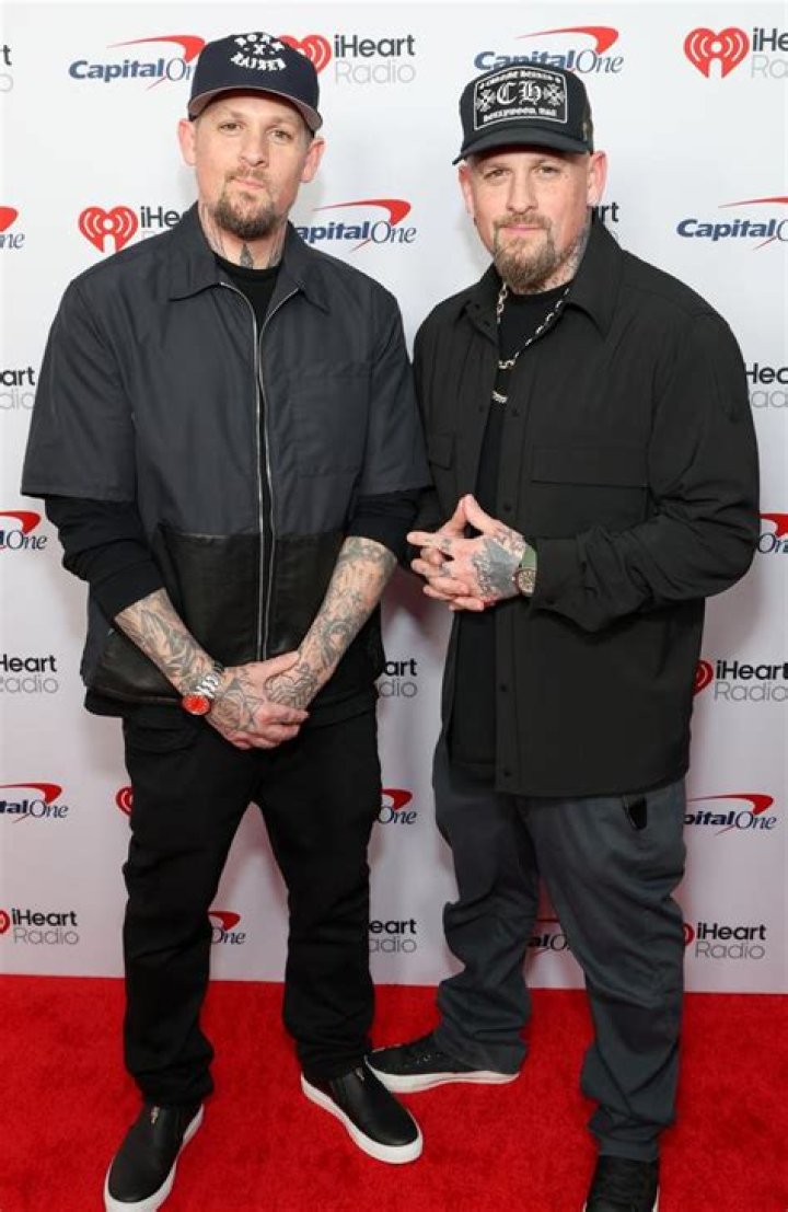 Joel Madden (Left) with Benji Madden at BMI Pop Music Awards 2011.