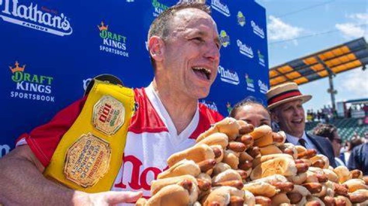 Joey Chestnut as seen at Nathan's Hot Dog Eating Contest in 2009