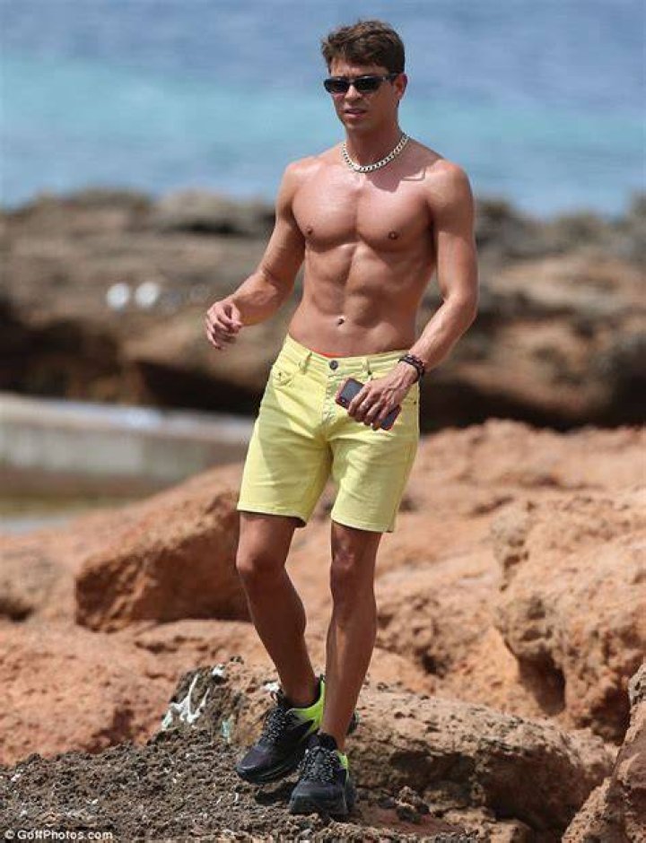 Joey Essex shirtless